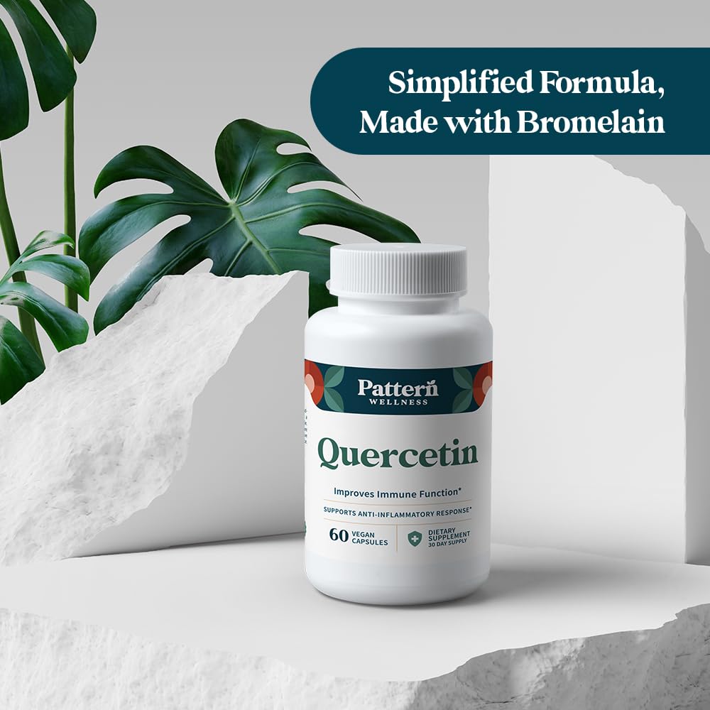 Pattern Wellness Quercetin Supplement 60 Capsules