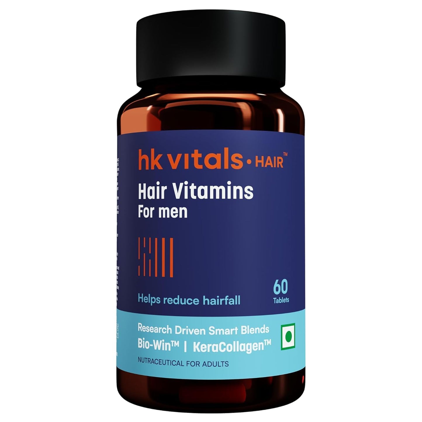 Generic Vitals Hair Vitamin with DHT Blockers 60 Capsules
