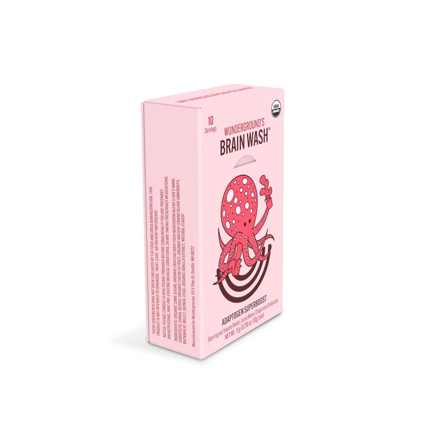 Wunderground Brain Wash Mushroom Superboost Powder 1.7637