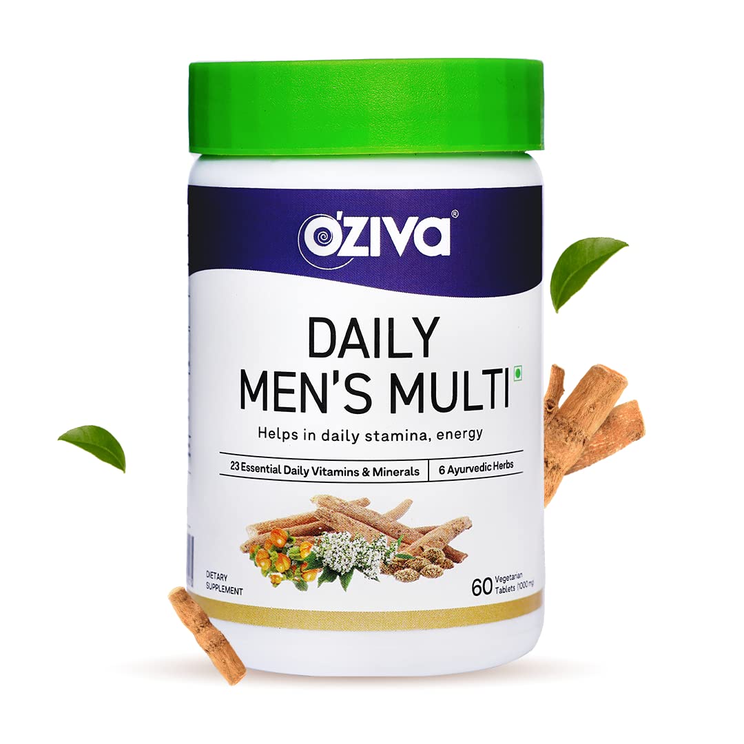 OZIVA Daily Men’s Multivitamins Tablet 60 Count