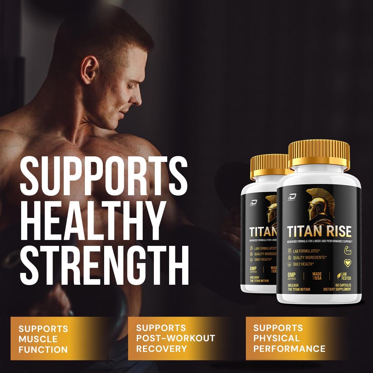Indelo Titan Rise Capsule 120 Capsules
