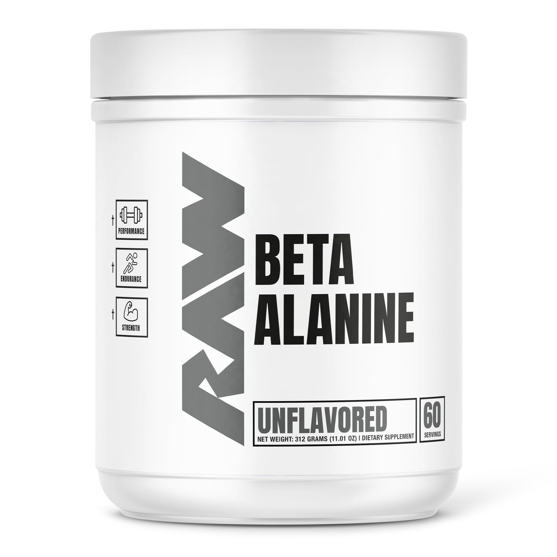 RAW Beta Alanine Powder 1 oz (Pack of 1)