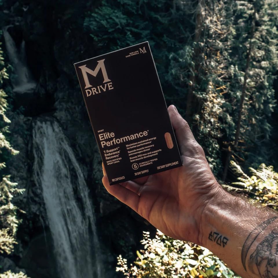 Mdrive Elite Testosterone Booster for Men Capsules 90 Count