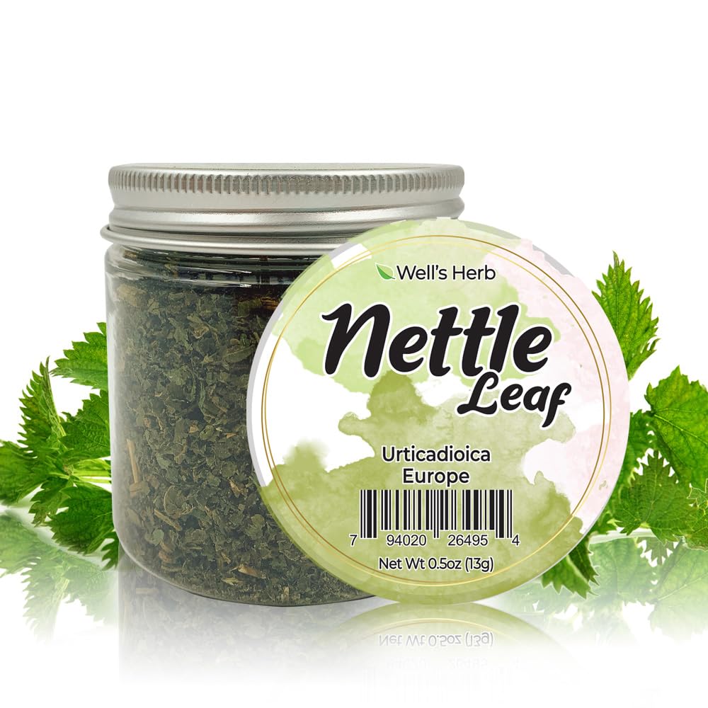 Well's Oil Dried Nettle Leaf Powder, 0.5 oz
