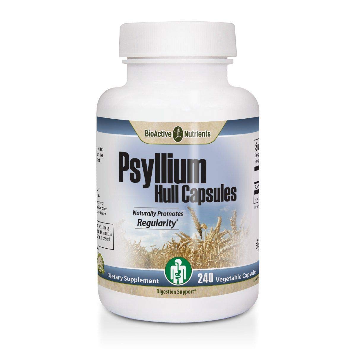 BIOACTIVE NUTRIENTS Psyllium Plus Capsule, 60 Capsules