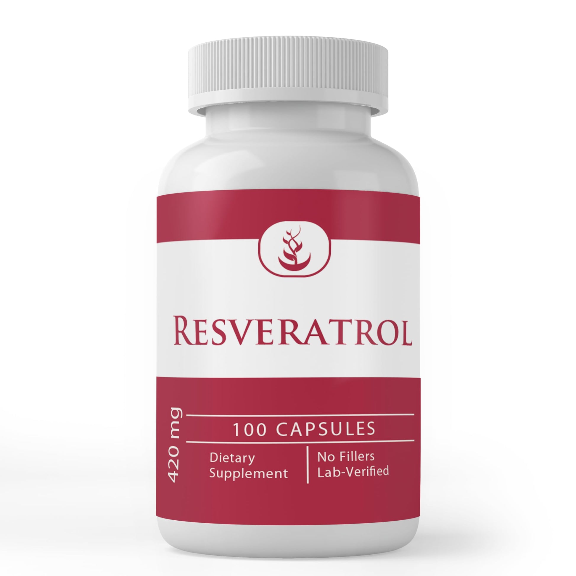 Pure Organic Ingredients Resveratrol Capsule 100 Count