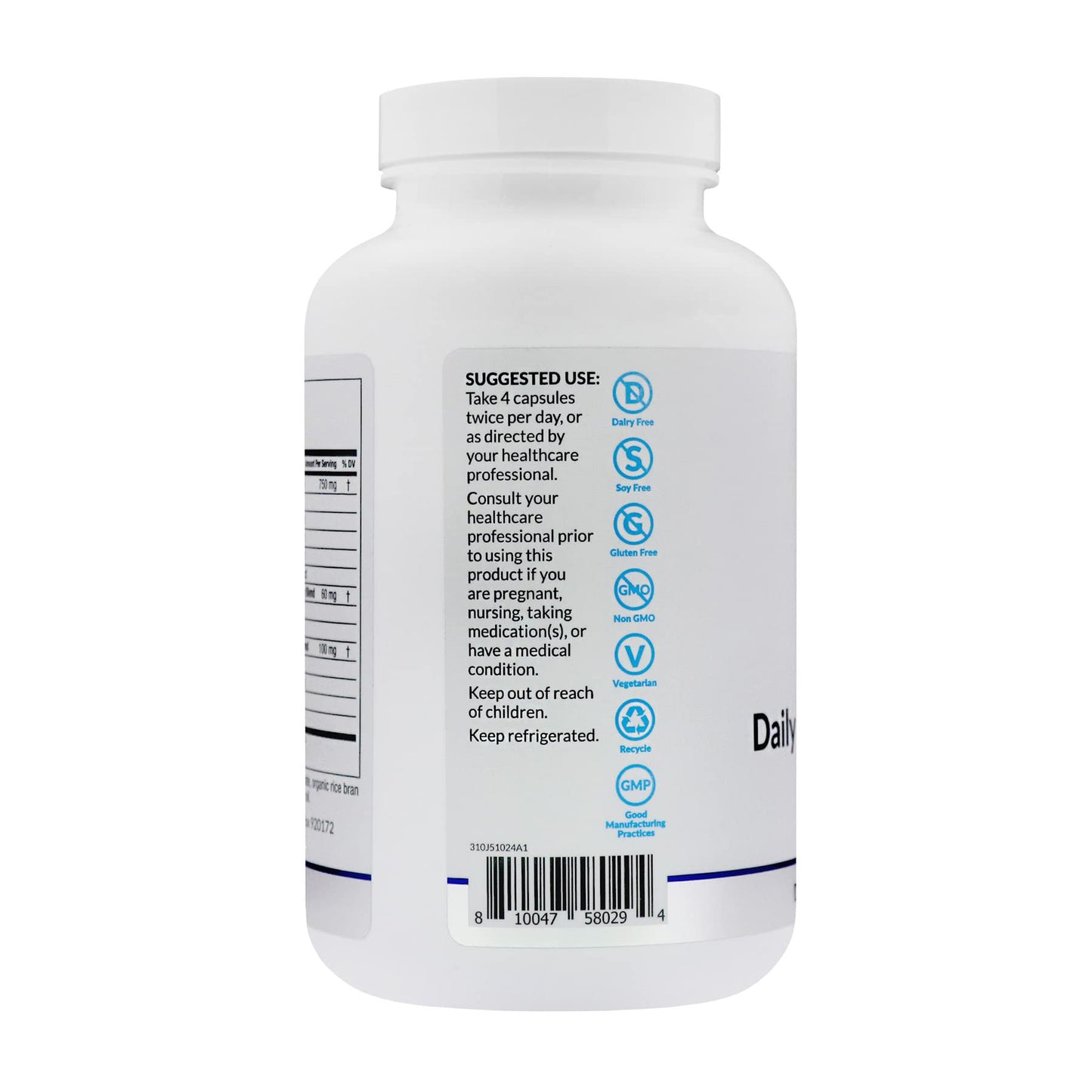 Equilife Daily Fruit & Vegetable Supplement Supports Energy Capsule, 240 Capsules