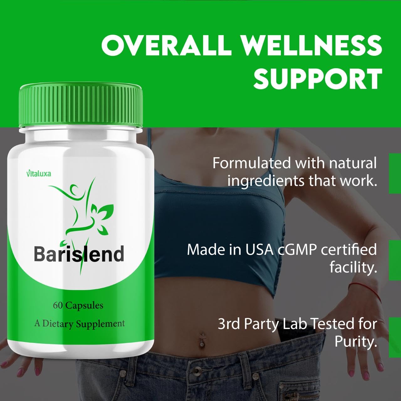 Vitaluxa Barislend Capsules, 180 Capsules
