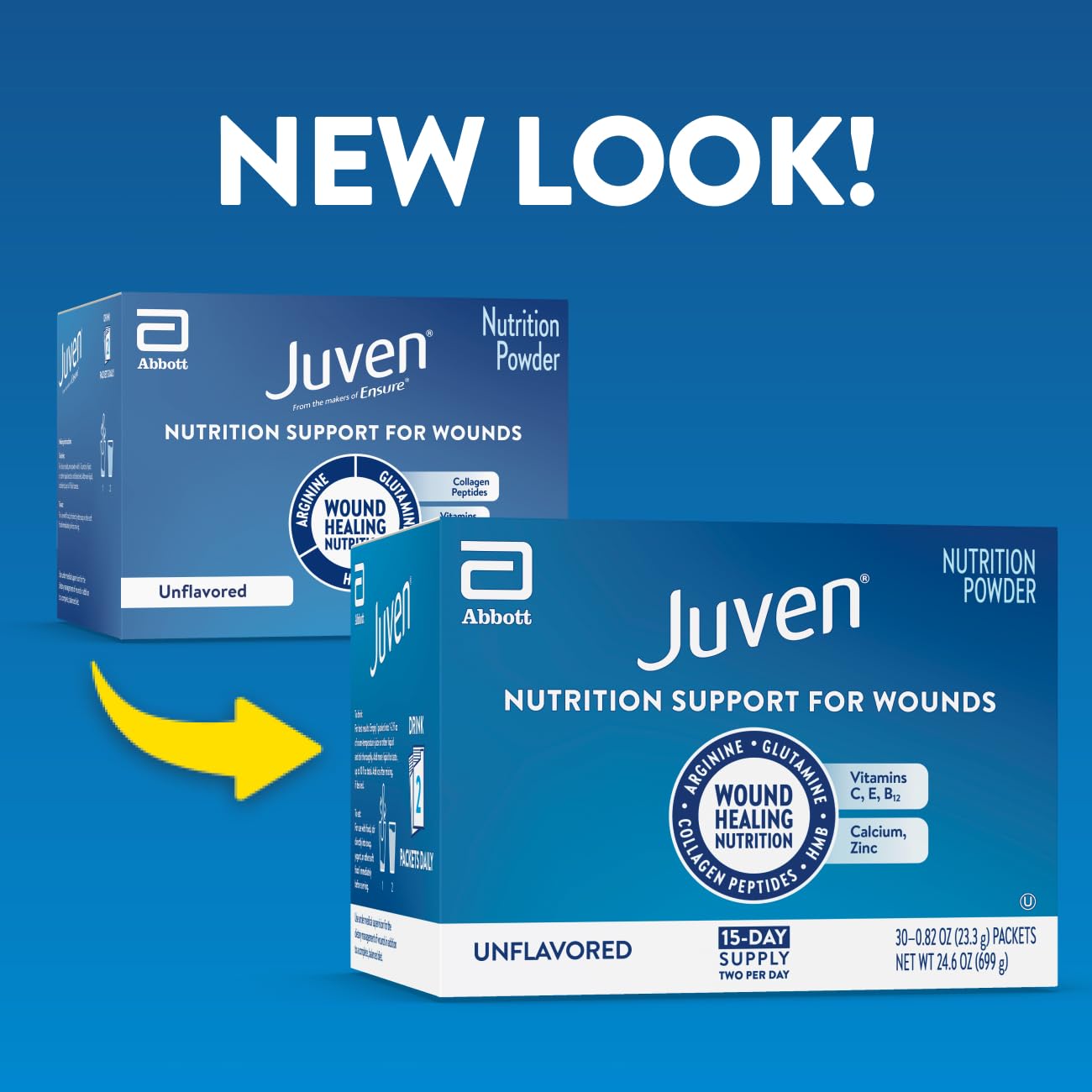 Juven Nutrition Support for Wound Healing Powder 30 Count