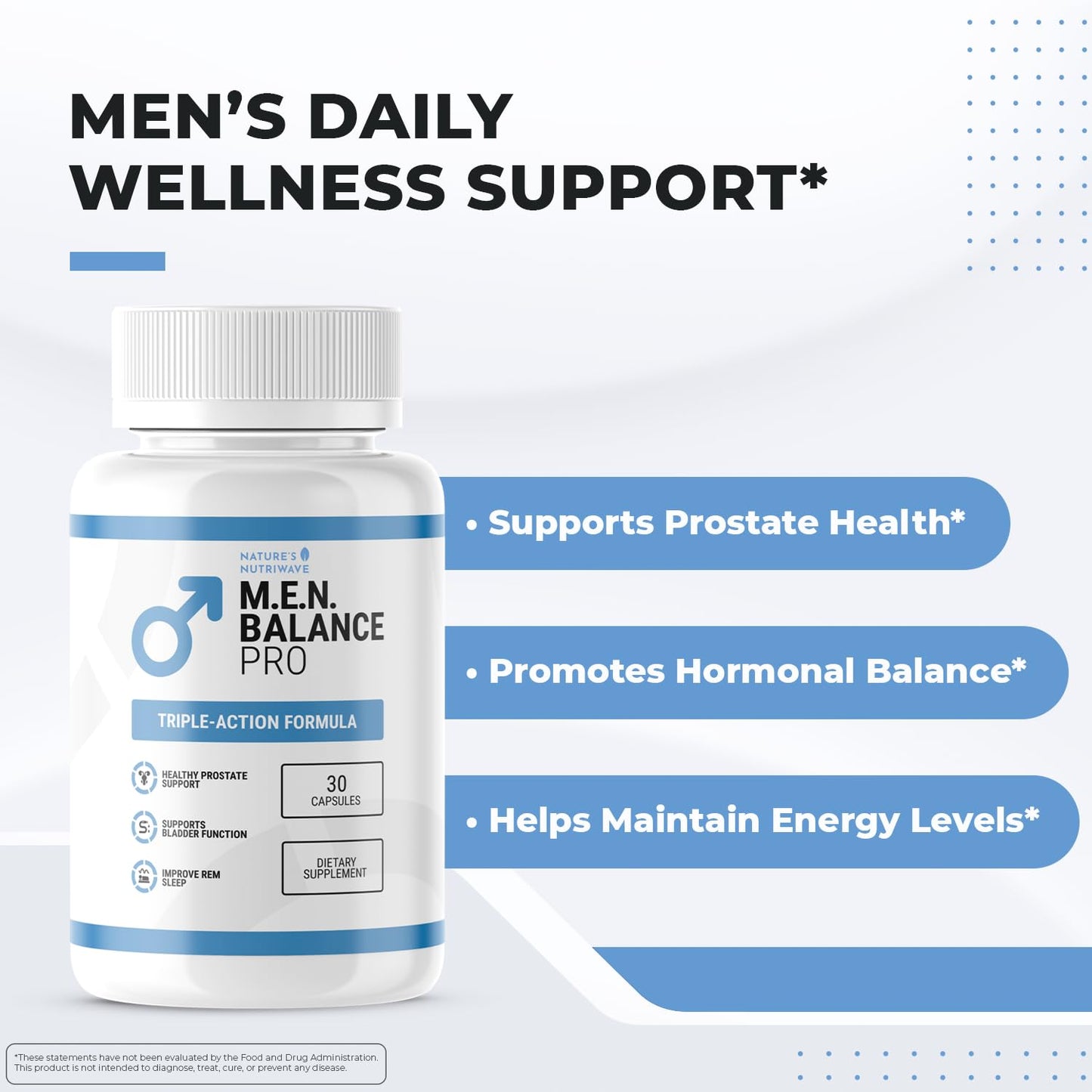 Nature’s NutriWave Men Balance Pro – Vitamins, Minerals & Botanicals Capsules 180