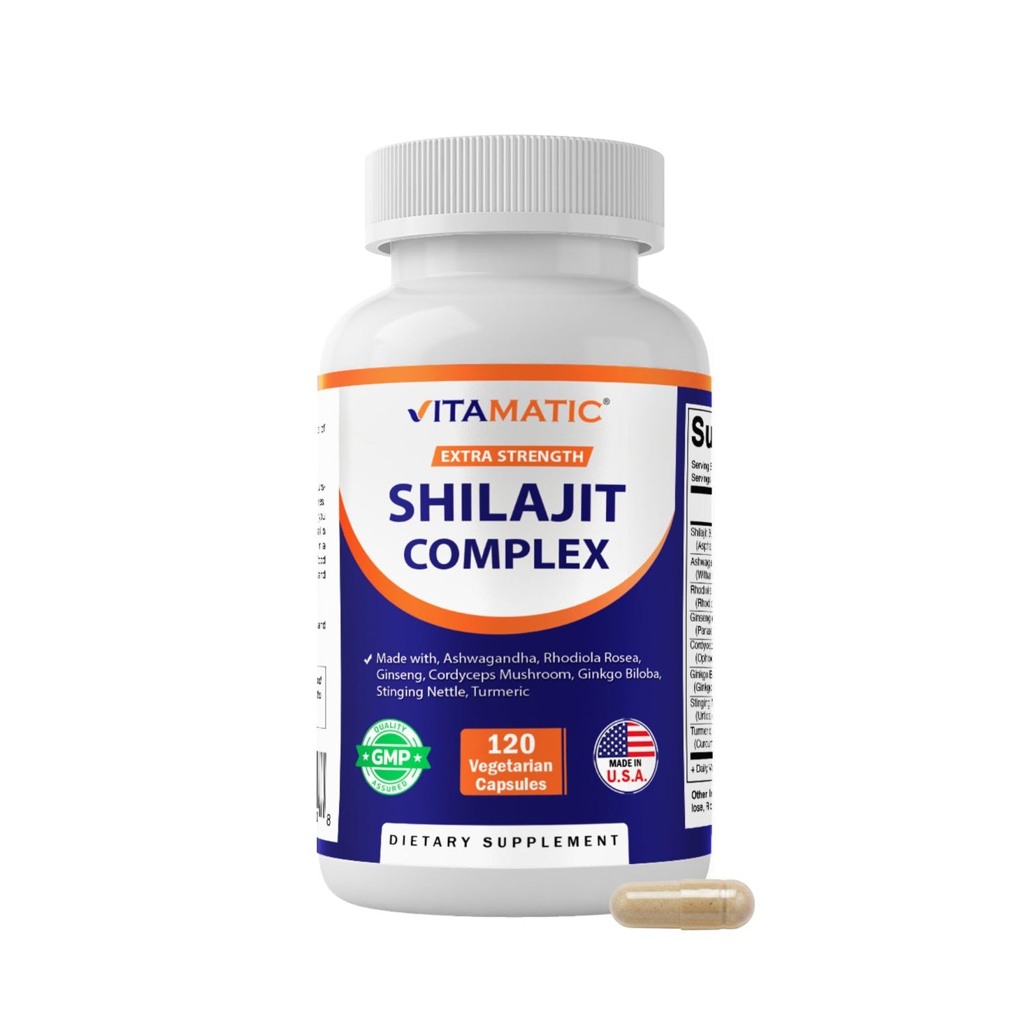Vitamatic Shilajit Complex Capsule 120 Count