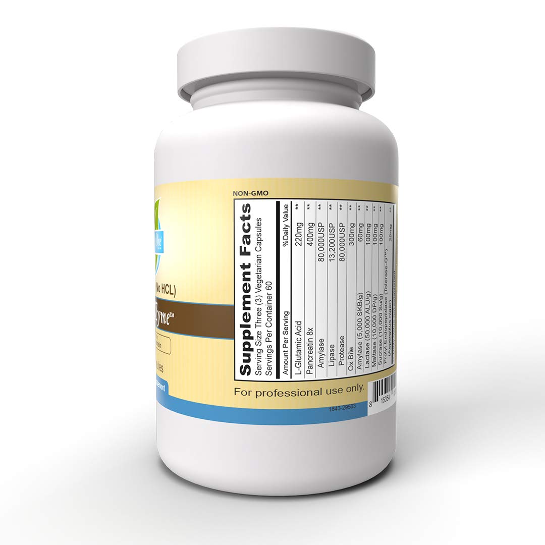 Priority One SIBOZyme No HCL Capsules, 180 Capsules