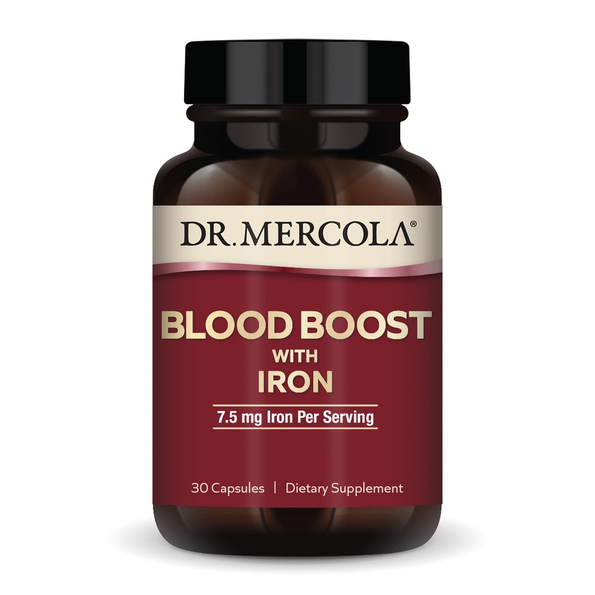 Dr. Mercola Blood Boost with Iron 30 Capsules