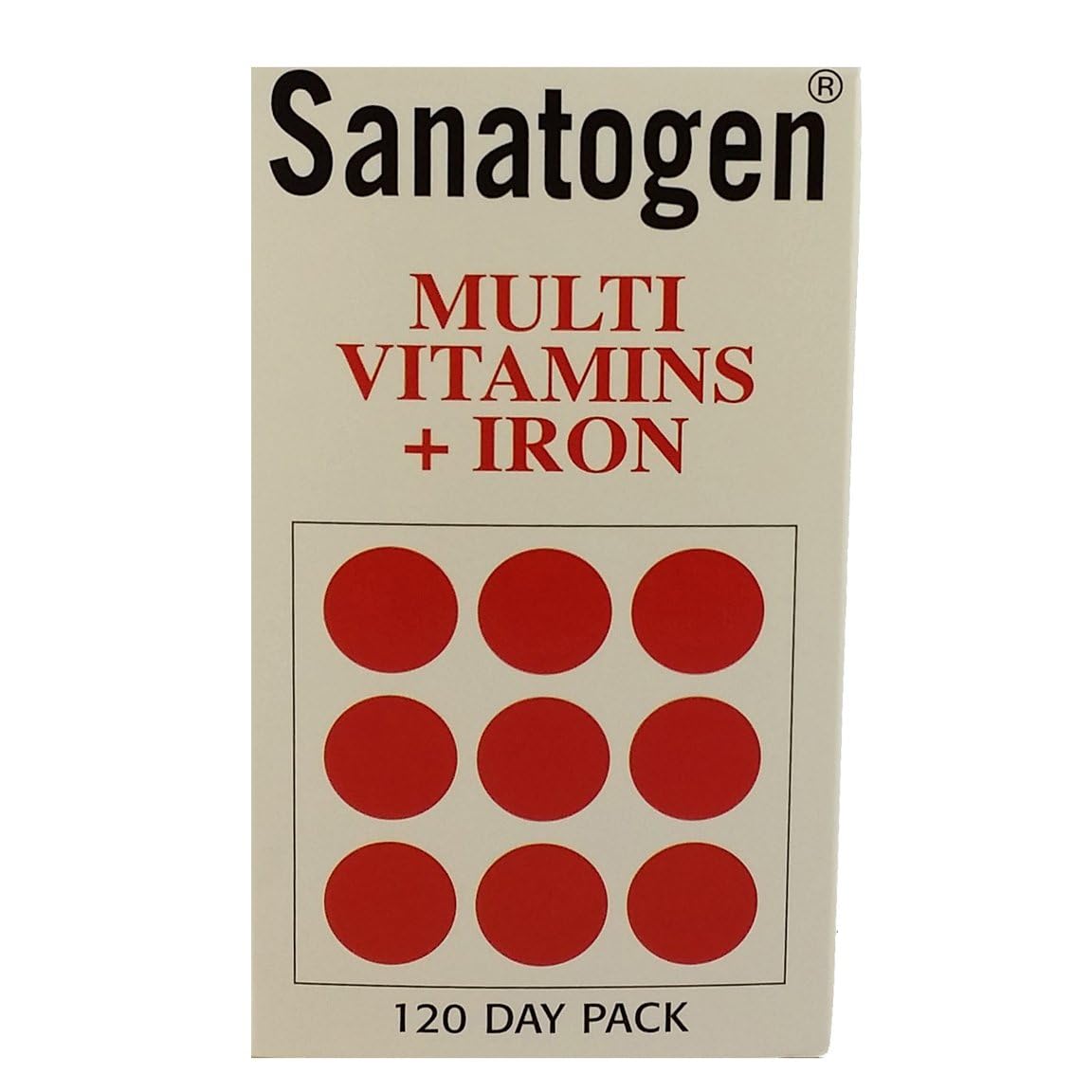 Sanatogen Multi Vitamins & Iron Capsule 1 Count