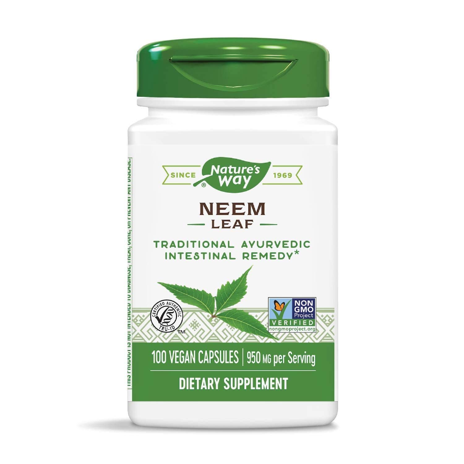 Nature's Way Neem Leaves Capsule 100 Count