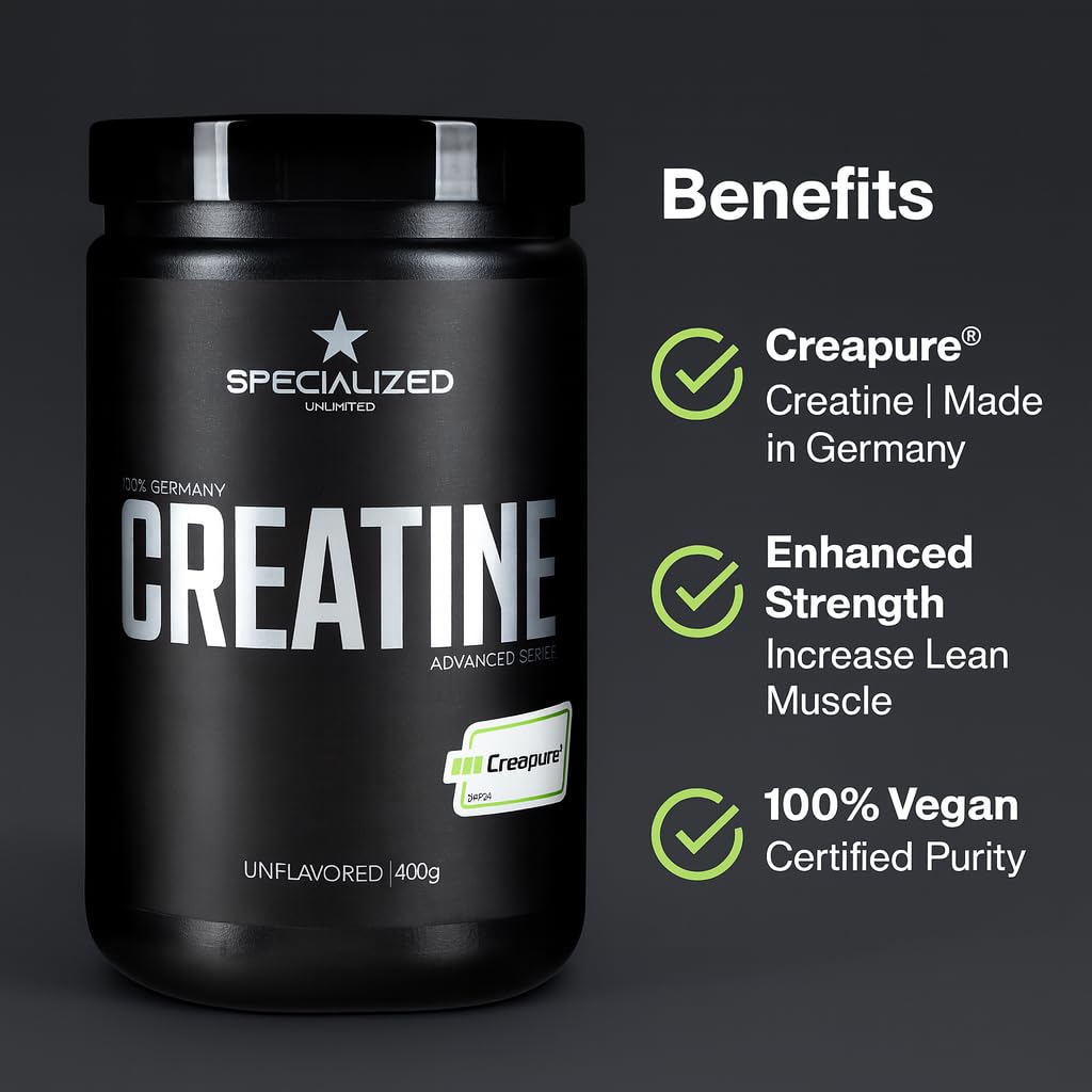 Specialized Unlimited Creatine Monohydrate Powder 14.11 oz