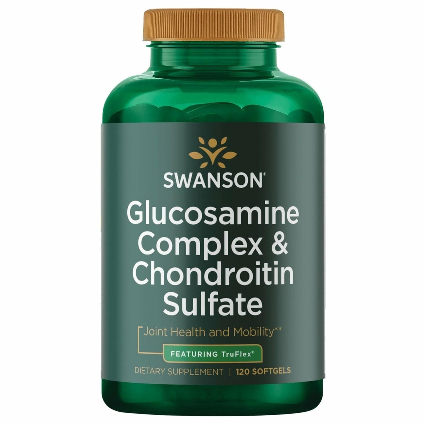 Swanson Glucosamine Complex & Chondroitin Sulfate 500/400 Milligrams Softgels 120