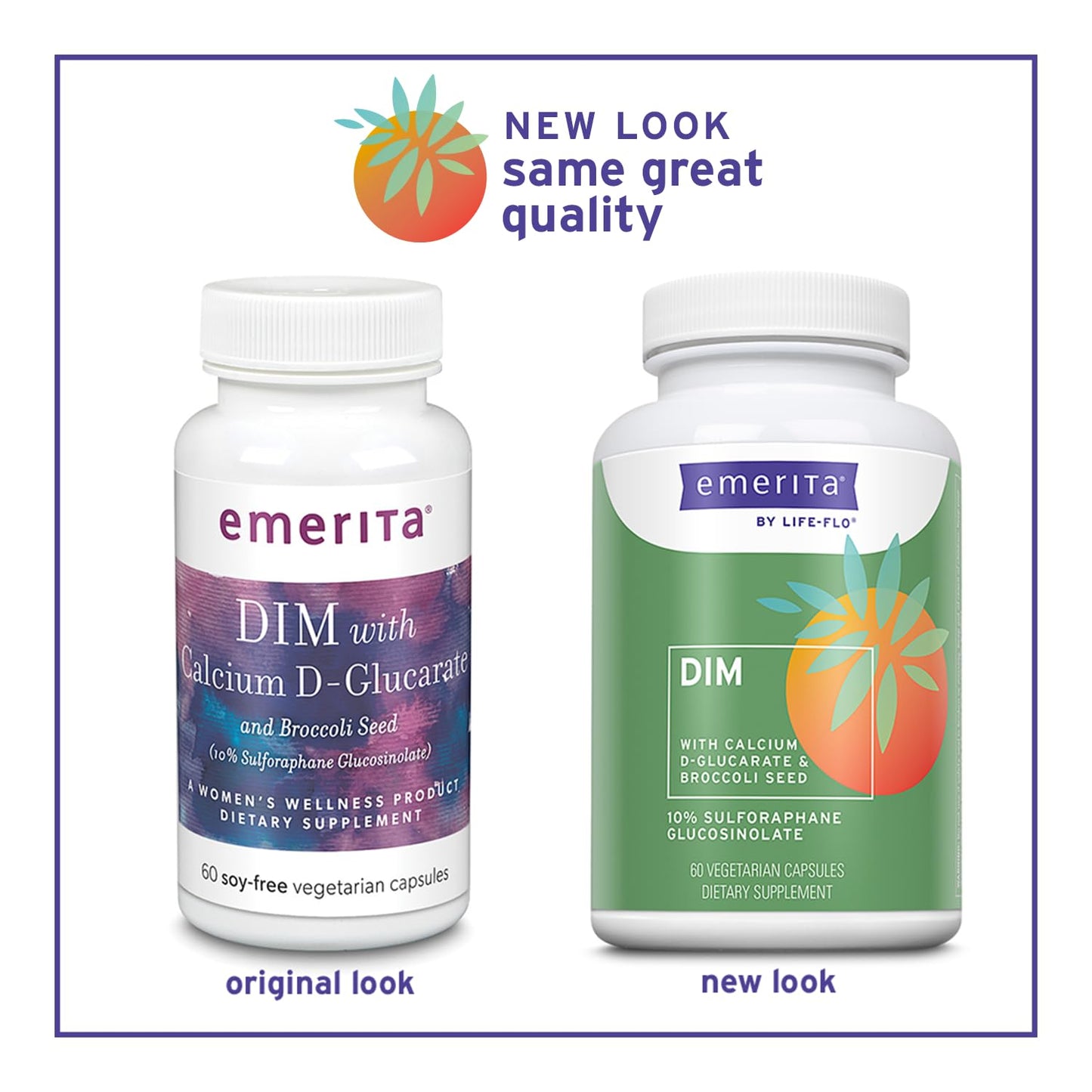 Emerita DIM Supplement Capsule, 60 Count