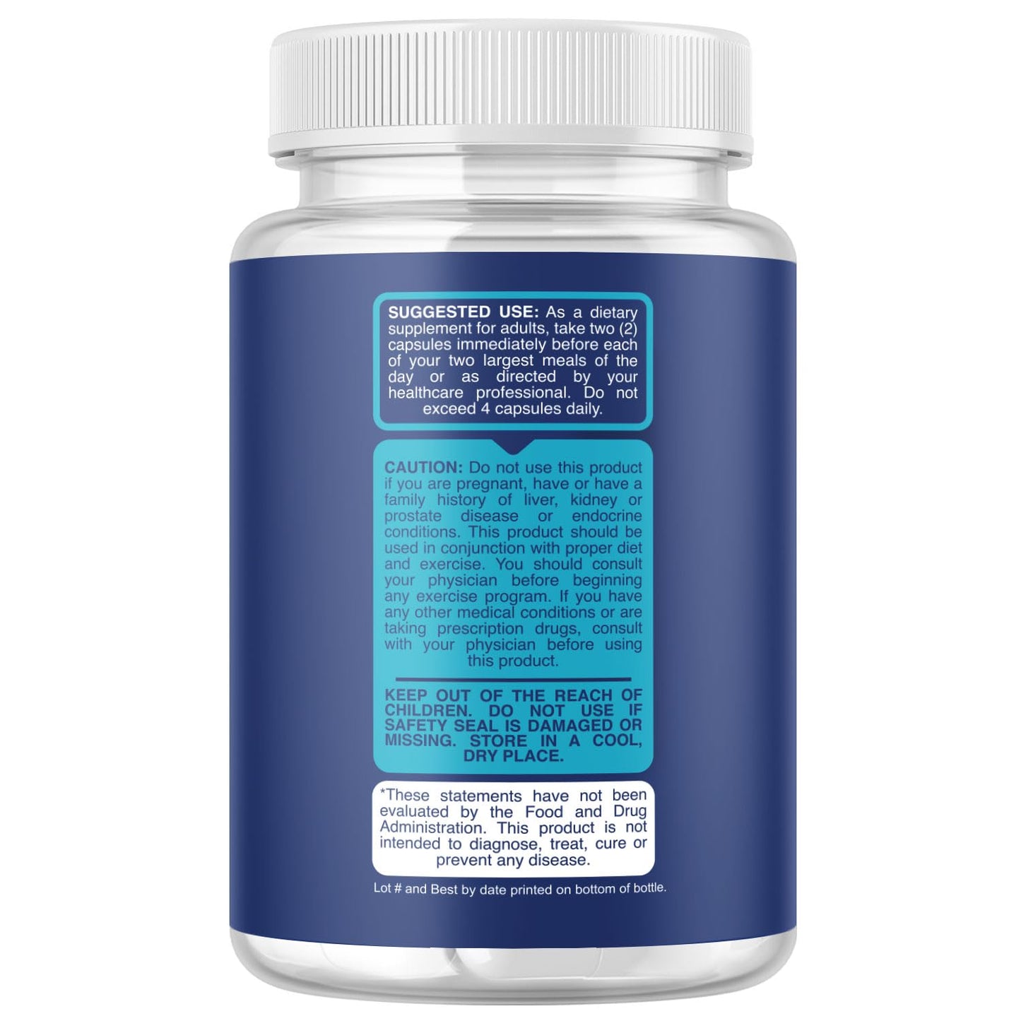Phytoral White Kidney Bean Extract Carb Blocker Capsule, 120 Count