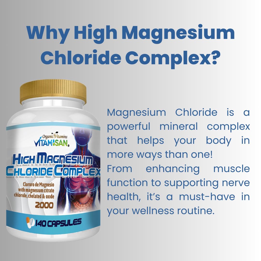 Generic Magnesium Chloride Complex Capsules, 420 Capsules