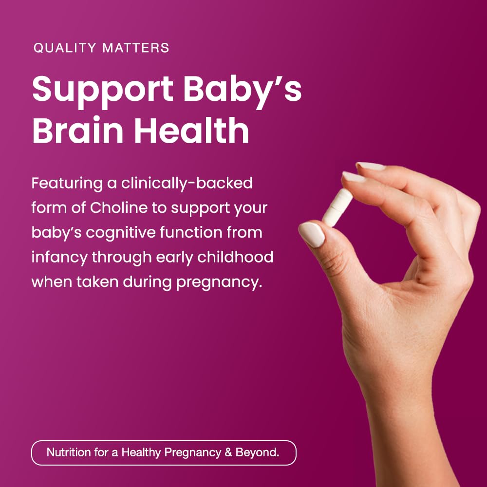 Mother's Promise Prenatal Gummies & Choline Capsules Bundle, 240