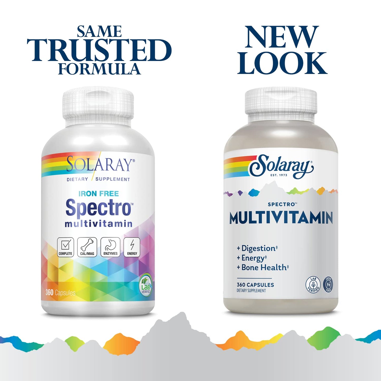 Solaray Spectro Multivitamin 360 Capsules