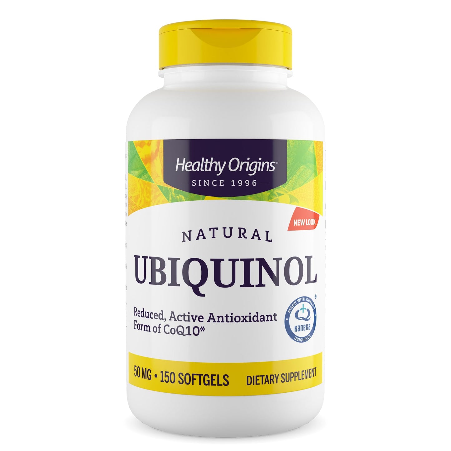 Healthy Origins Ubiquinol CoQ10 50 mg Softgels 150