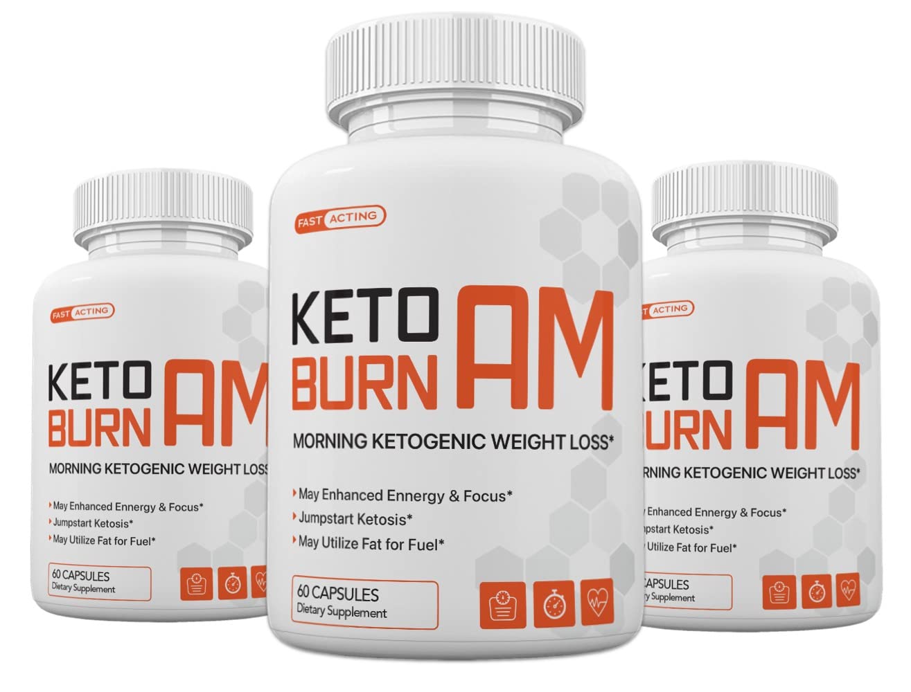 Pharmagetics Nutra City Keto Burn AM Morning Ketogenic Weight Management, 180 Capsules