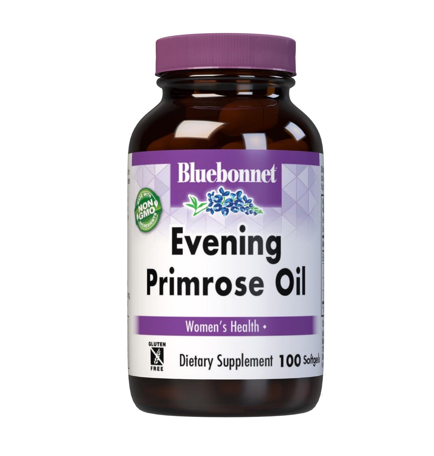 BlueBonnet Evening Primrose Oil Softgels, 100 Count