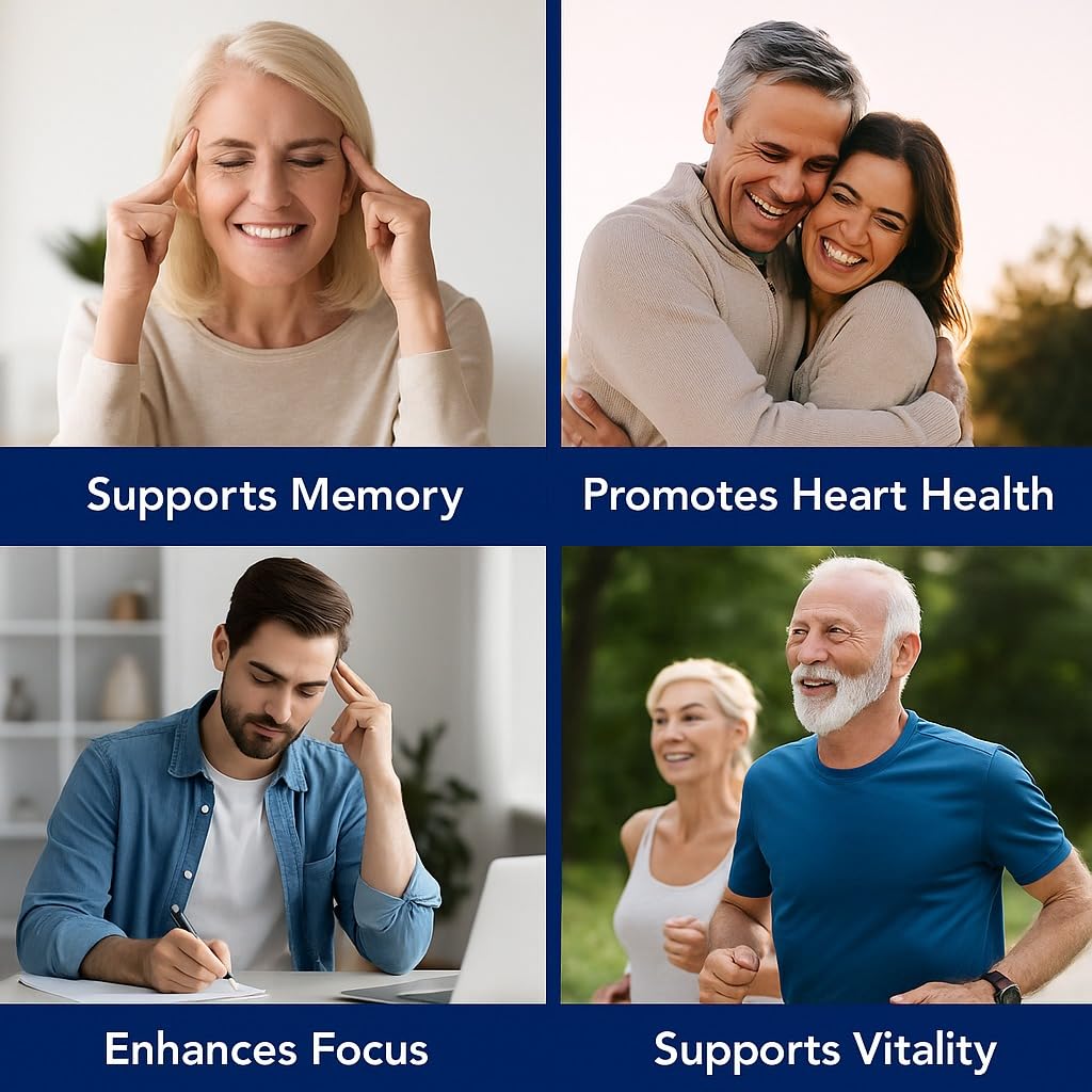 NCB NCB TECHNOLOGY Nu Health Marine Lipid NU-11 Omega 3 Fish Oil, Ginkgo Biloba Softgels 200