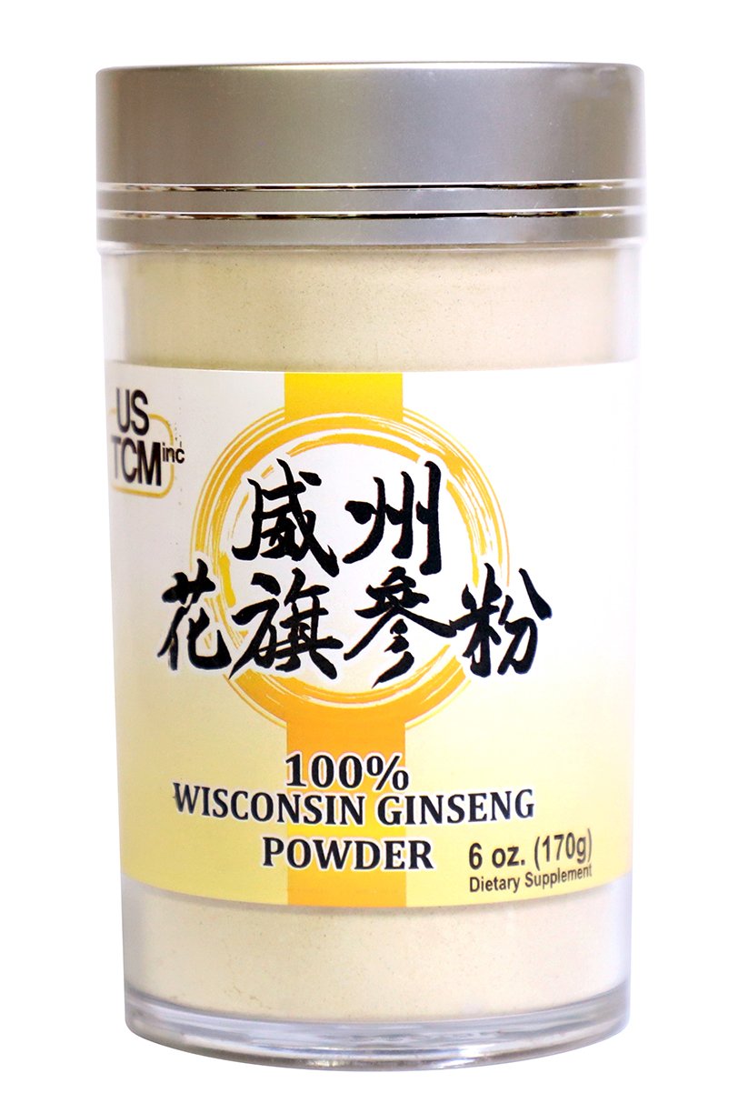 USTCM Wisconsin American Ginseng Powder 120 Mesh (6 oz) 1 Count