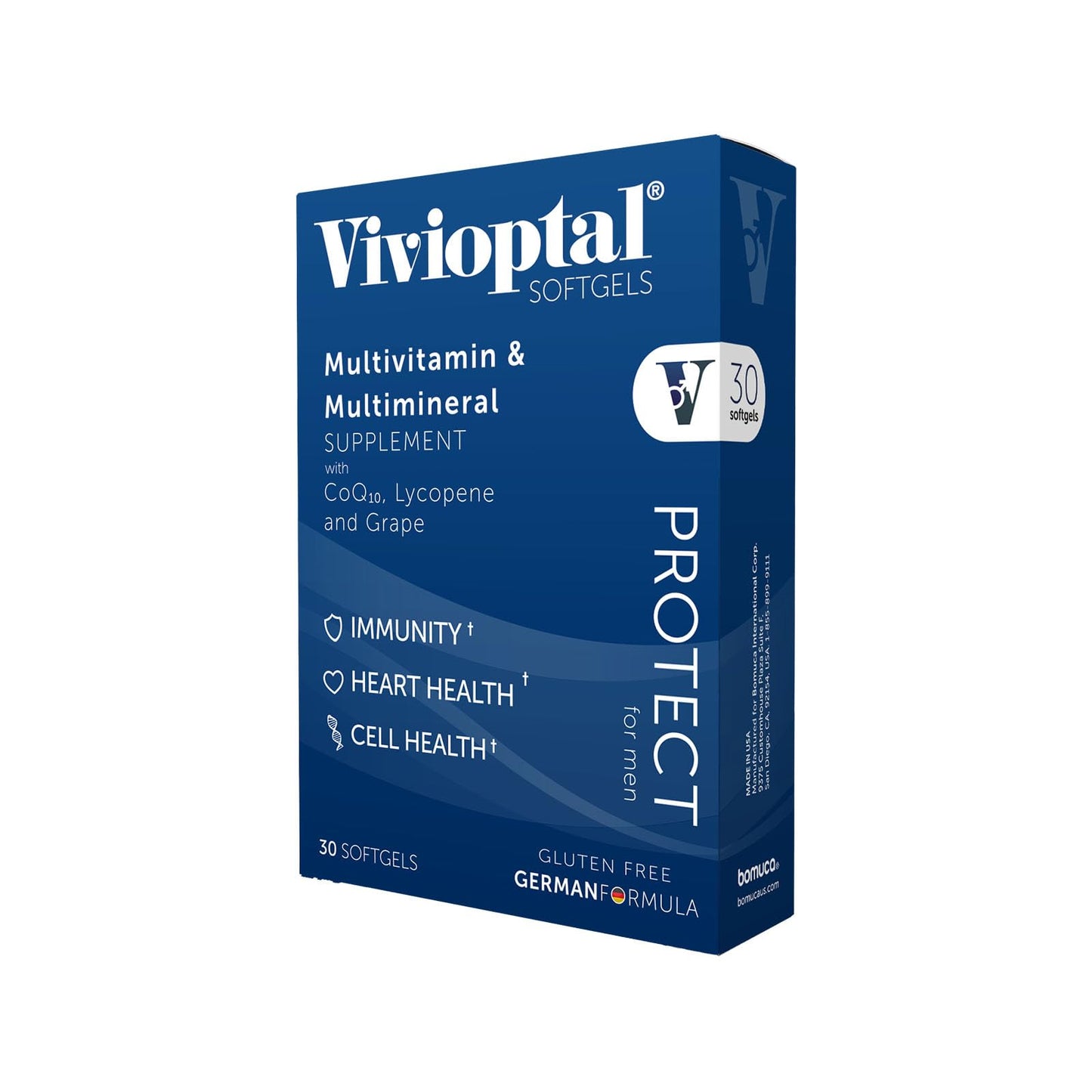 Vivioptal Vitamins Vivioptal for Men Softgel, 30 Softgels