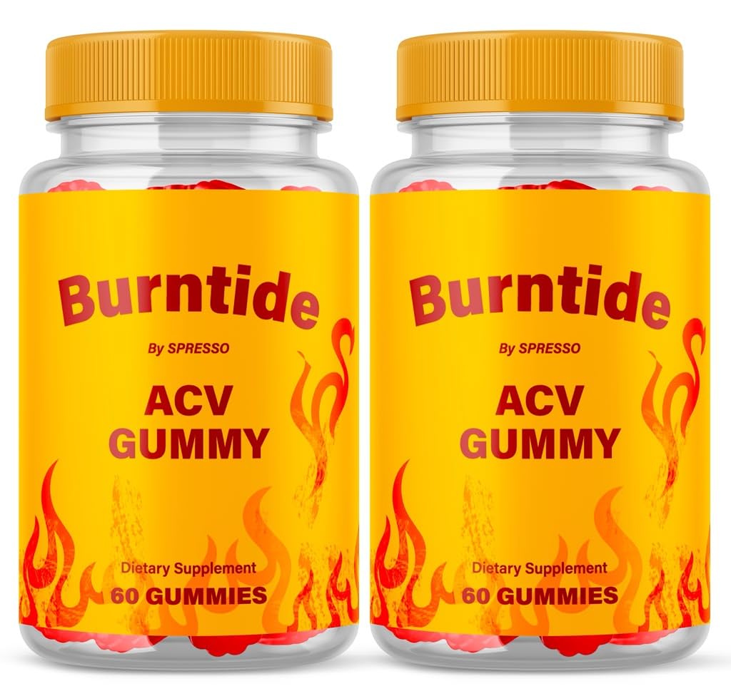 SPRESSO Burntide Supplement Gummies for Overall Wellness 120 Gummies