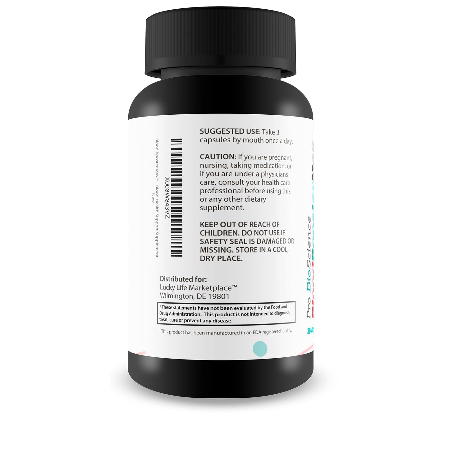 Generic Blood Booster Max Pro Bio Science Capsule 1 Count