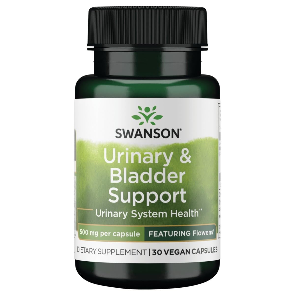 Swanson Urinary & Bladder Support 500 mg Capsules, 30 Count