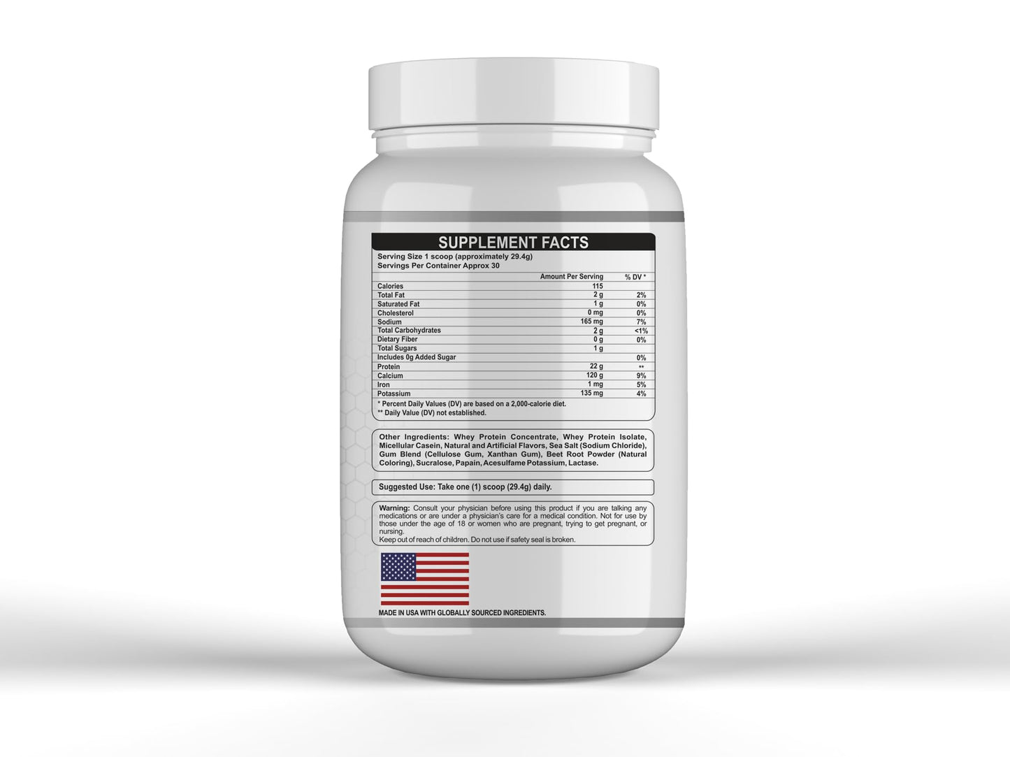 NutritionBizz Warfare Advanced Whey Protein Blend Protein Powder, 32 Servings