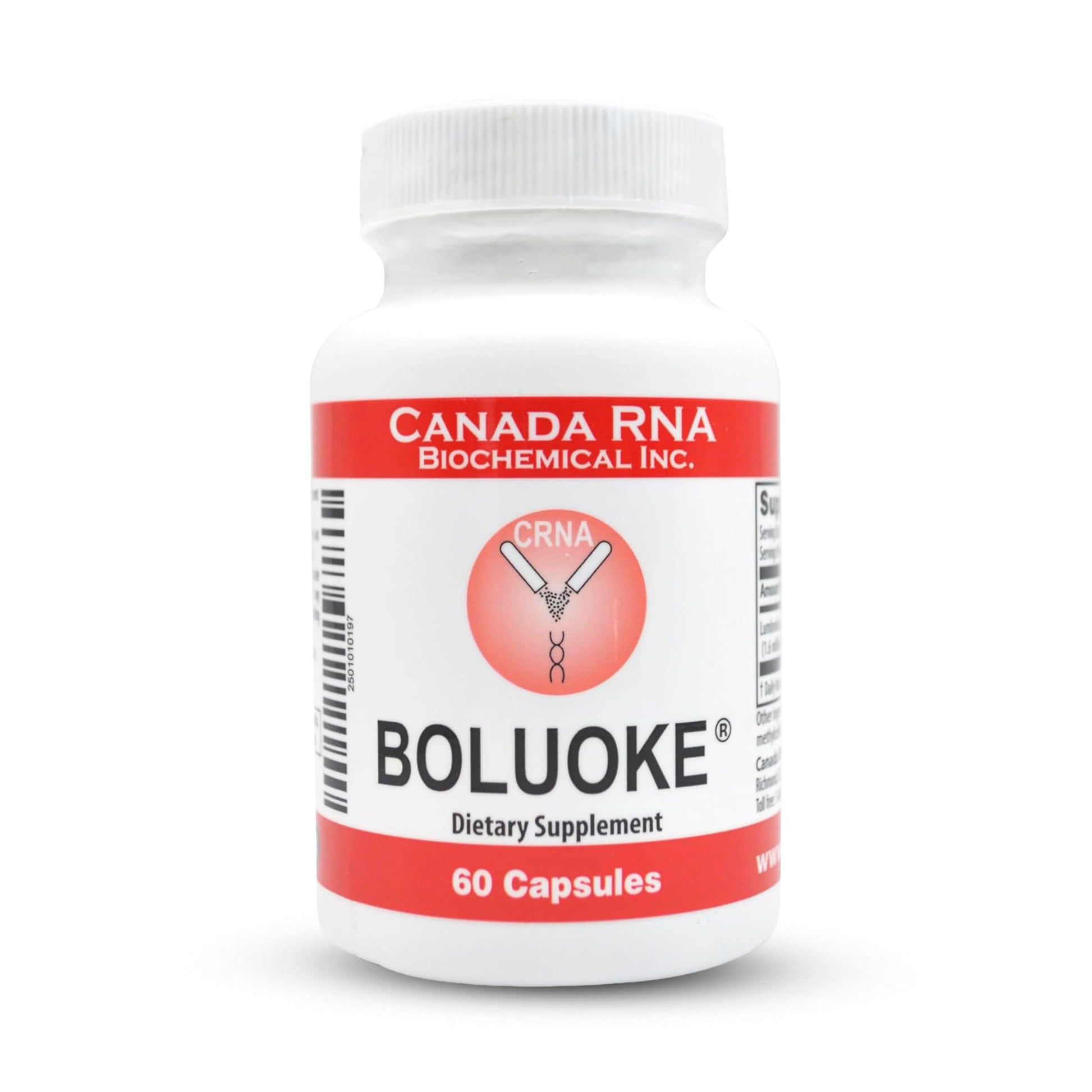 Boluoke Canada RNA Lumbrokinase Enzyme Supplement 60 Capsules