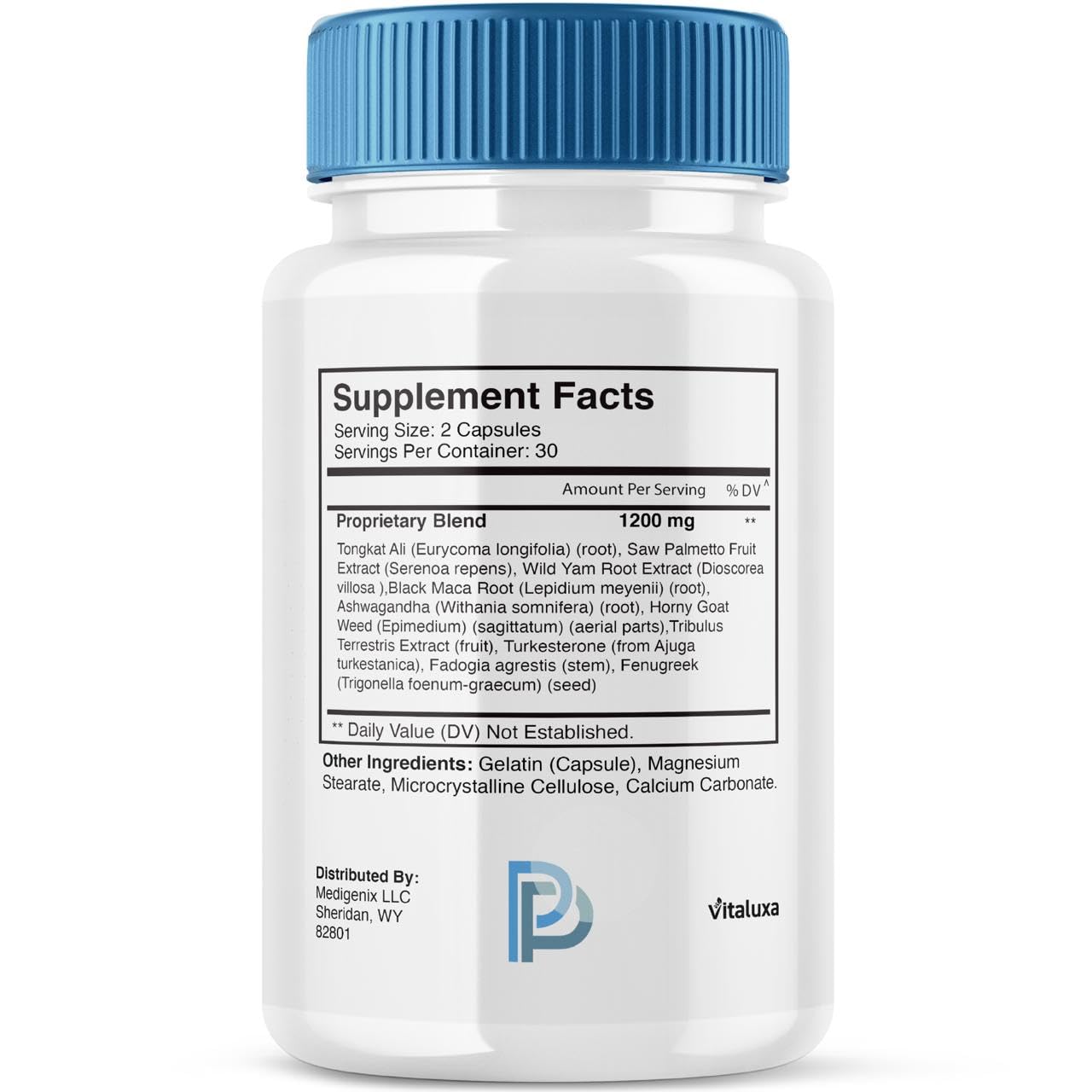 Vitaluxa Prime Pulse Capsules 300 Count