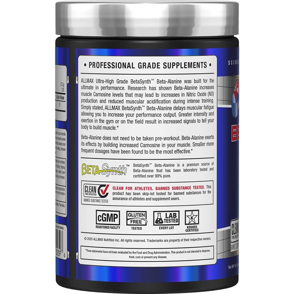 ALLMAX Beta-Alanine Powder 14.11 oz