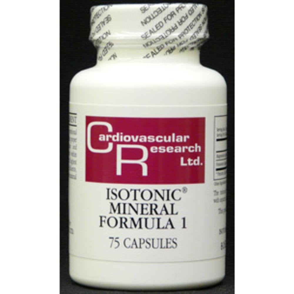 Cardiovascular Research Isotonic Mineral Formula Capsule, 75 Count
