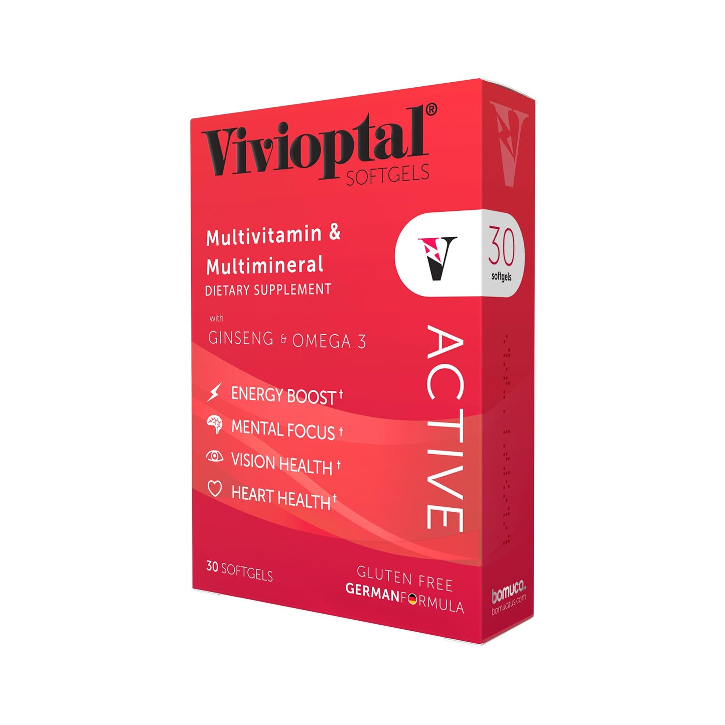 Vivioptal Vitamins Active Softgels 30