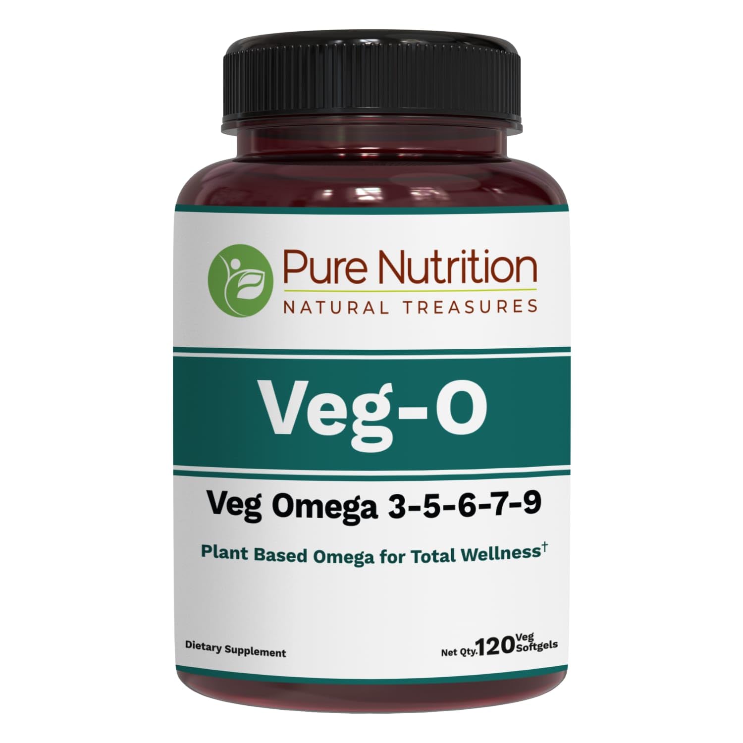 Pure Nutrition Natural Treasures Vegan Omega 3-5-6-7-9 Softgels 120