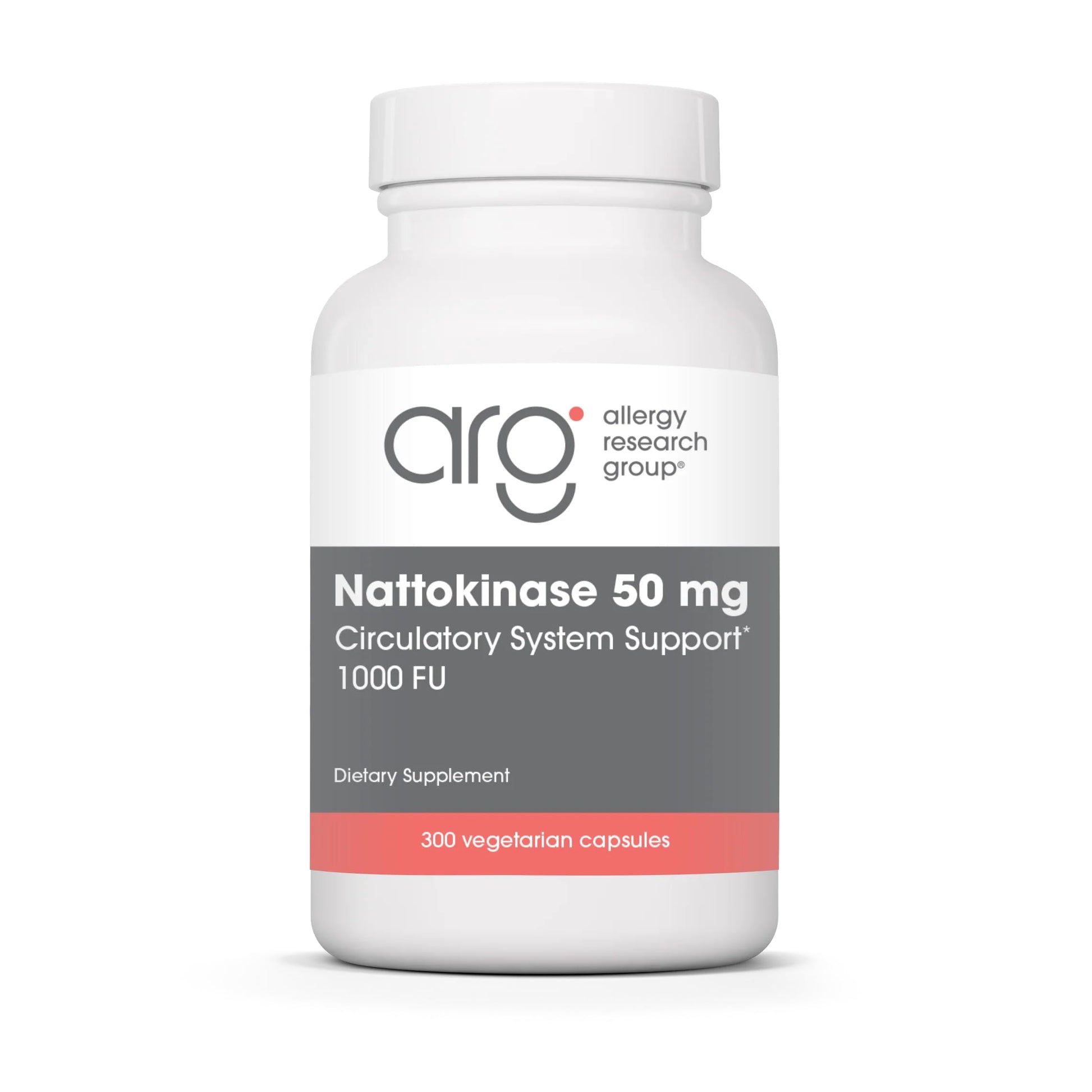 Allergy Research Group Nattokinase NSK-SD 50 mg Capsules, 60 Count