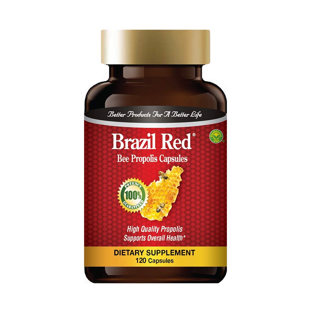 Confidence USA Brazil Red Bee High Concentrate Propolis Softgel 120