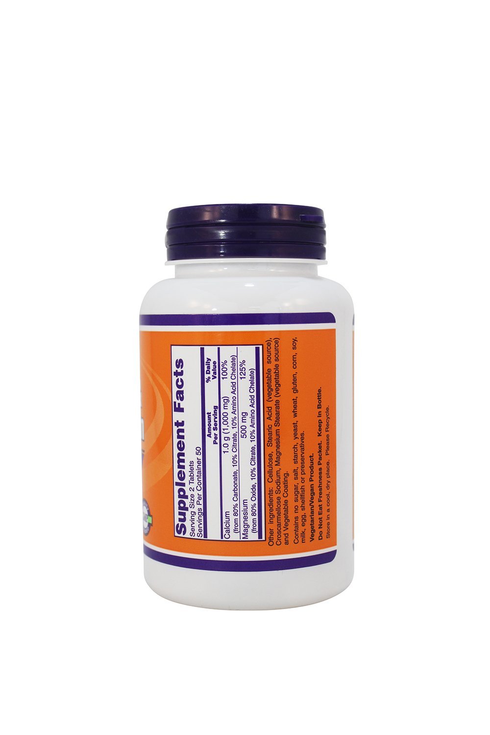 NOW Foods Calcium/Magnesium 1000/500 mg Tablets, 300 Count