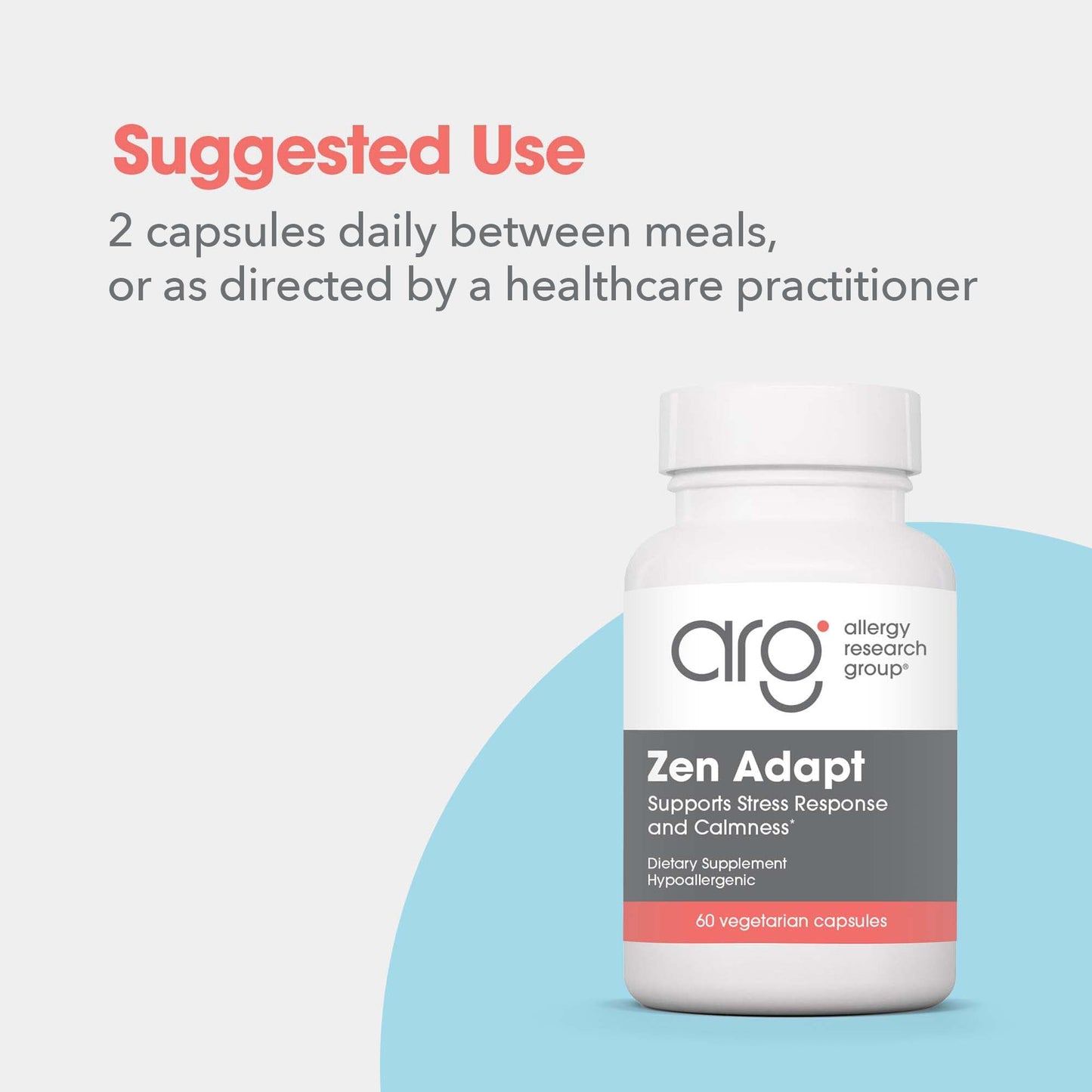 Allergy Research Group Zen Adapt 60 Capsules