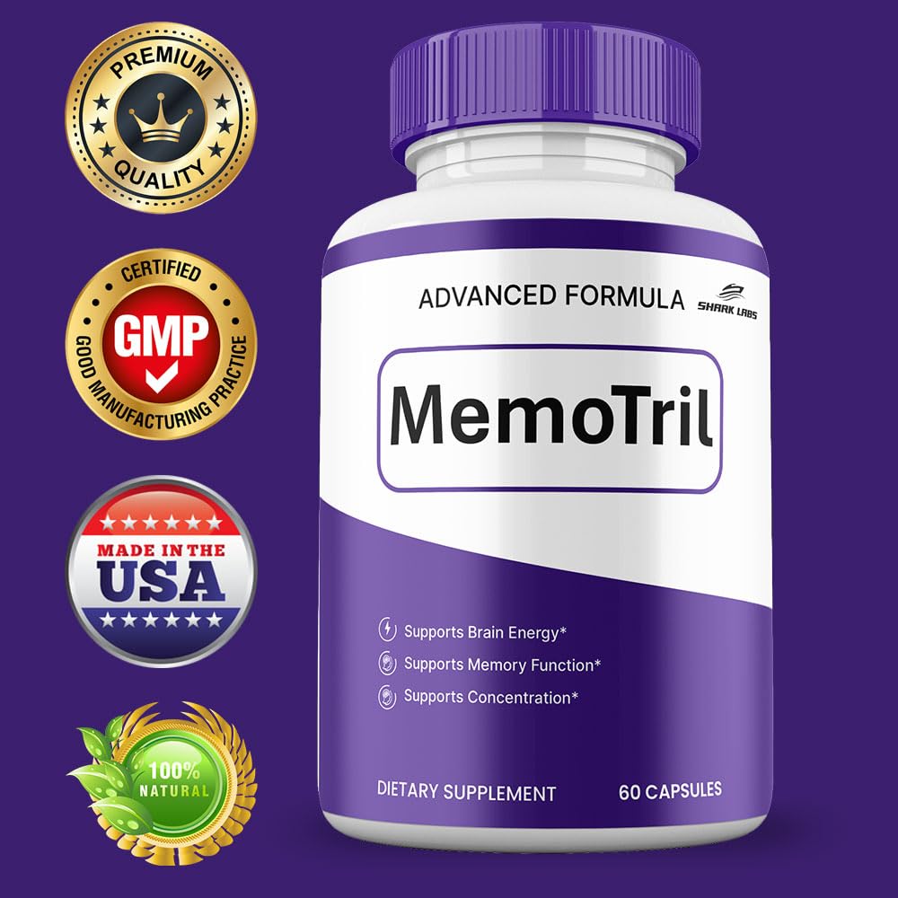 Shark Labs Memotril Capsules 60