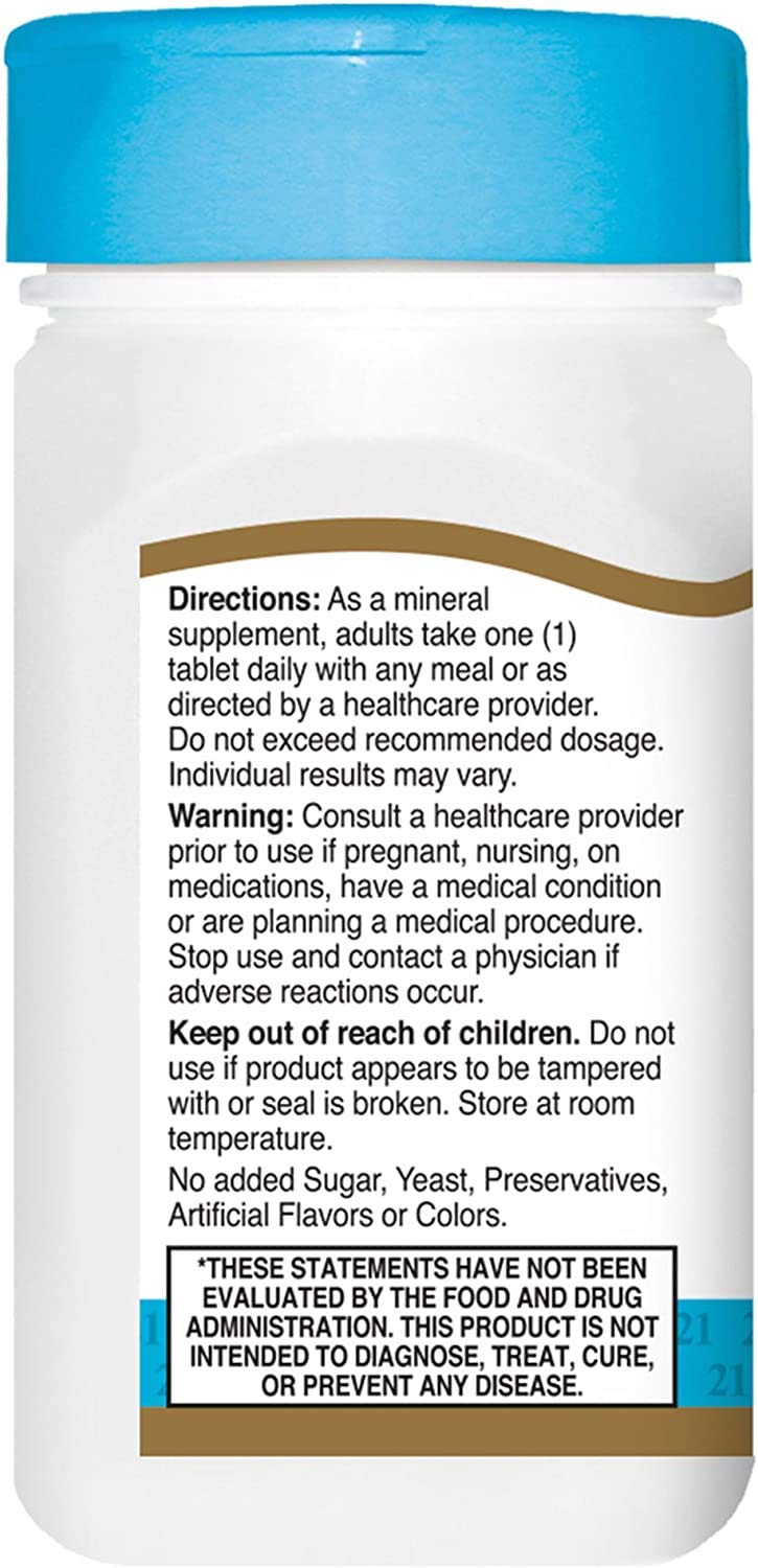 21st Century Potassium Gluconate 595 mg, 110 Tablets