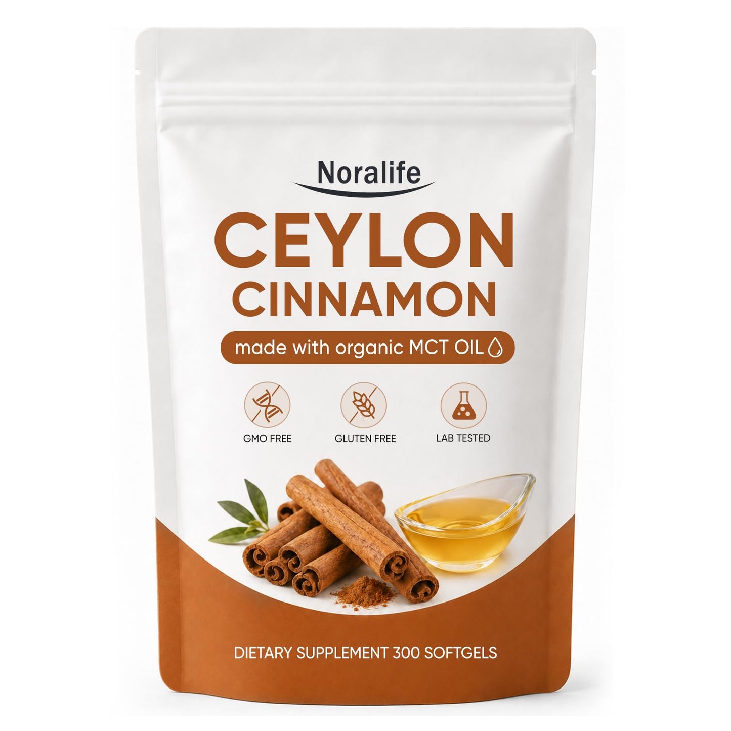 VERTISOOTH Noralife Ceylon Cinnamon SoftGels 300 SoftGels