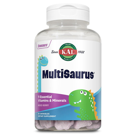 KAL MultiSaurus Kids Complete Multivitamin Chewables 90 Count